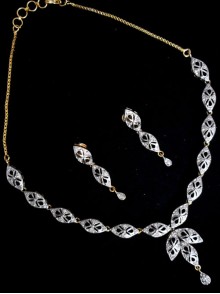 CZ Necklace Set